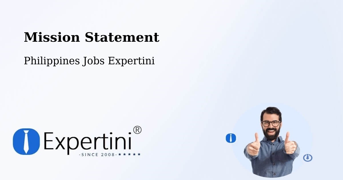 Corporate Mission – Leyte - Philippines Jobs Expertini