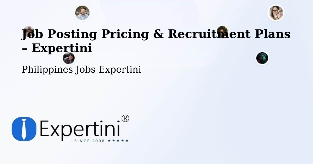 Job Posting Pricing & Recruitment Plans – Leyte - Leyte, Philippines Jobs Expertini